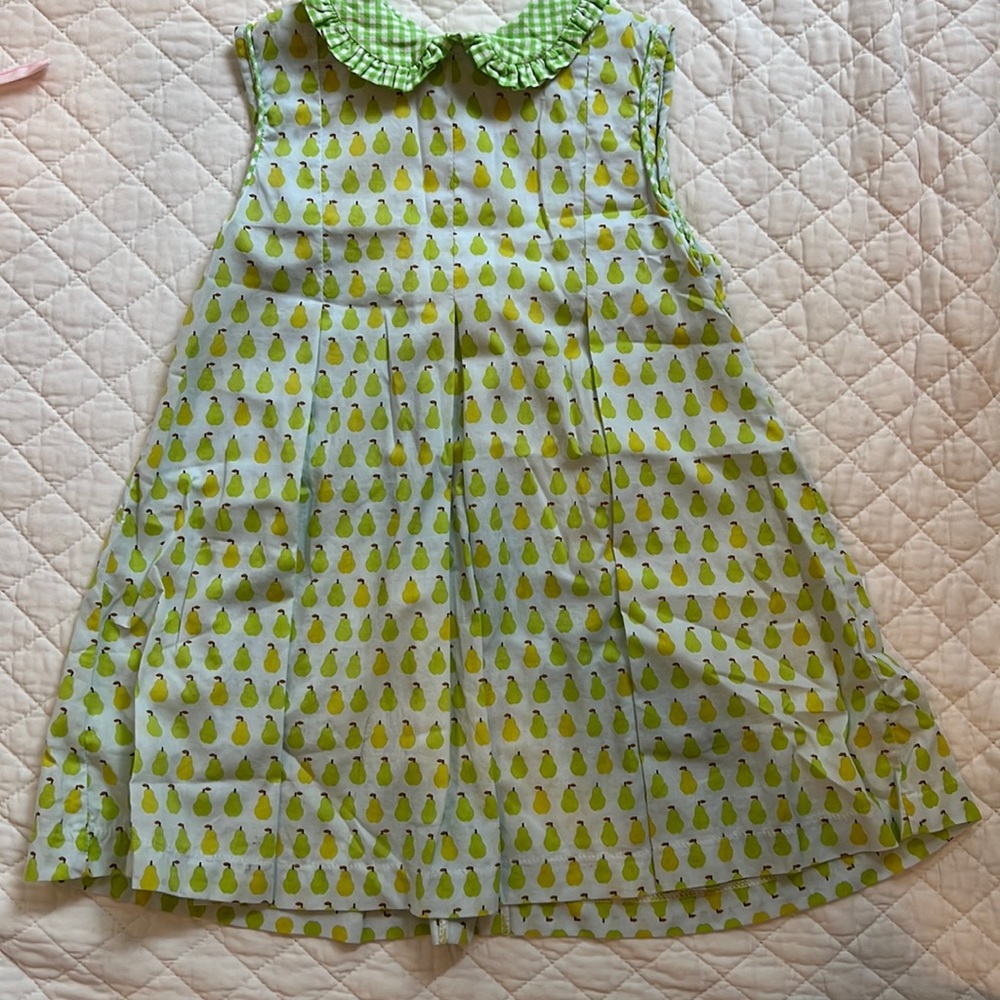 James and Lottie pear dress